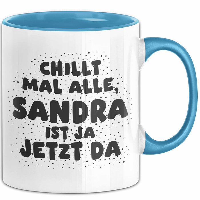Sandra Tasse Chillt Mal Alle, Sandra Ist Ja Jetzt Da Geschenk