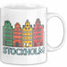 Stockholm Schweden Skandinavien Schwedisch Tasse Geschenk Lustige Geschenkidee Spruch Weiß Trendation