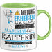 Rapperin Tasse Geschenk Lustiger Spruch Bitte Erheben Sie Sich Seine Majestät Die Rapperin Betritt Den Raum Grün Trendation