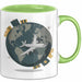 Reisender Tasse Geschenkidee für Abenteuerlustige Grün Trendation