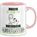 Hundeflüsterin Tasse Geschenk Becher Stark Attraktiv Furchtlos Hundeflüsterin Lustige Geschenkidee Rosa Trendation