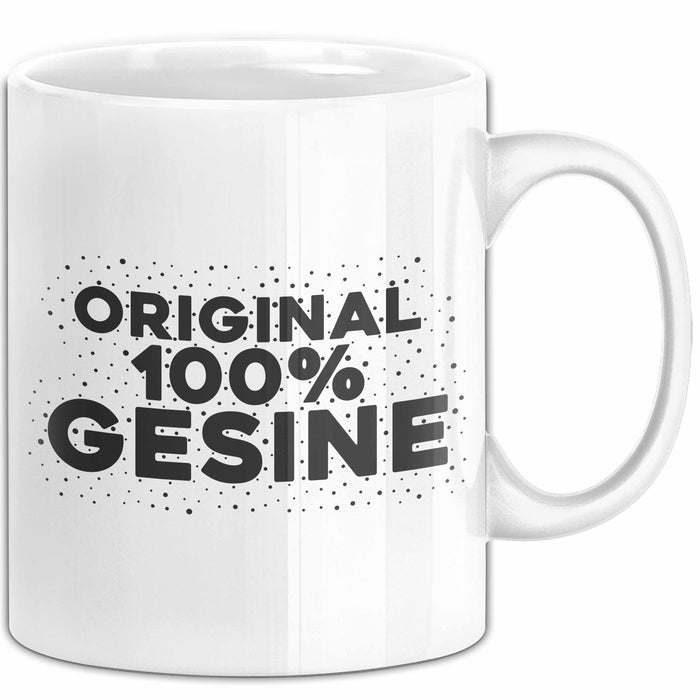 Gesine Tasse Original 100% Gesine Geschenk Weiß Trendation