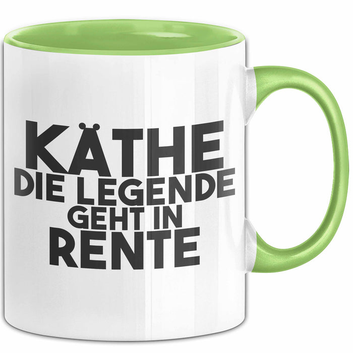 Kaethe Tasse Kaethe – Die Legende Geht In Rente Geschenk