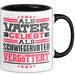 Schwiegervater Tasse Geschenk Geburtstag Bester Schwiegerpapa Geschenkidee Becher Schwarz Trendation