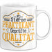 Praktikant Tasse Geschenk Für Praktikanten Kaffee-Becher Geschenkidee Geprüfte Qualität Weiß Trendation