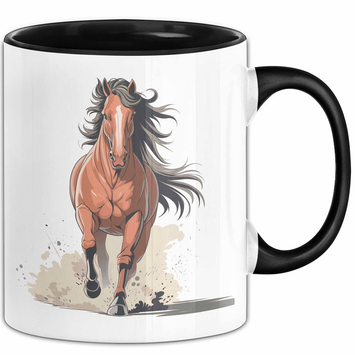 Reiter Tasse Geschenk Lustige Geschenkidee Spruch Für Reitsport Liebhaber Trendation