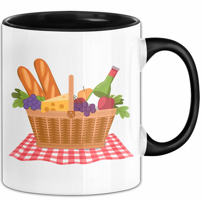 Picknick Fan Tasse Geschenkidee für Draußen Essen Liebhaber Trendation