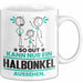 Halbonkel Geschenk Tasse So Gut Kann Nur Ein Halbonkel Aussehen Geschenkidee Kaffee-Becher Weiß Trendation
