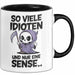 Sensenmann Tasse Geschenk Lustige Geschenkidee Spruch So Viele Idioten Und Nur 1 Sense Trendation