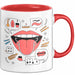 Akzent Coach Tasse Geschenk Lustige Geschenkidee Spruch Für Sprach Trainer Rot Trendation