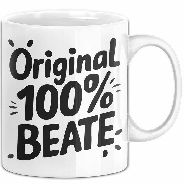 Beate Tasse Geschenk Original 100% Beate Geschenkidee Geburtstag Weiß Trendation