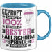 Fallschirmspringer Geschenk Lustiger Spruch für Fallschirmspringer Geschenkidee Bester Fallschirmspringer Der Welt Blau Trendation
