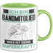 Bandmitglied Tasse Geschenk für Bandmitglied Geburtstag Lustiger Spruch Kaffee-Becher Was Ist Deine Superkraft Grün Trendation