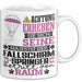 Fallschirmspringer Geschenk Tasse Lustiger Spruch Erheben Sie Sich Der Fallschirmspringer Betritt den Raum Weiß Trendation