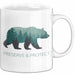 Wildtierschutz Tasse Geschenk Lustige Geschenkidee Spruch Bewahren und Schützen Weiß Trendation