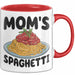 Spaghetti Tasse Für Frauen Und Männer Mom'S Spaghetti-Liebhaber Rot Trendation