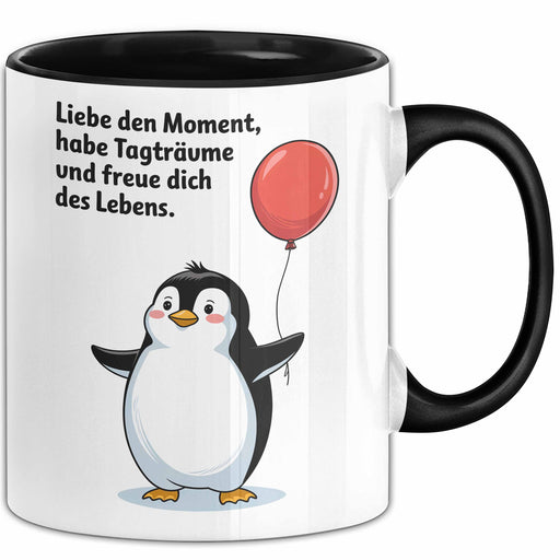 Büroarbeit Kollege Abschied Tasse Geschenk Lustige Geschenkidee Spruch Liebe Den Moment Habe Tagträume Und Freue Dich Des Lebens Trendation