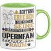 Opernfan Geschenk Tasse Lustiger Spruch Erheben Sie Sich Der Opernfan Betritt den Raum Grün Trendation