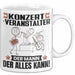 Konzertveranstalter Tasse Geschenk für Konzertveranstalter Der Mann Der Alles Kann Geschenkidee zum Geburtstag Weiß Trendation
