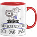 Geschenk für Wildtieraufzüchterin Tasse Lustige Geschenkidee Geburtstag Ich Bin Wildtieraufzüchterin Ich Darf Das Rot Trendation