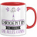 Dirigentin Geschenk Tasse Becher Die Frau Die Allen Kann Geschenkidee für eine Dirigentin Lustig Rot Trendation