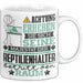 Reptilienhalter Geschenk Tasse Lustiger Spruch Erheben Sie Sich Der Reptilienhalter Betritt den Raum Weiß Trendation