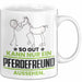 Pferdefreund Geschenk Tasse So Gut Kann Nur Ein Pferdefreund Aussehen Geschenkidee Kaffee-Becher Weiß Trendation