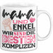 Mama Und Enkel Tasse Geschenk Beste Komplizen Lustiger Spruch Weiß Trendation
