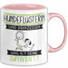 Hundeflüsterin Und Prinzessin Tasse Geschenk Für Eine Hundeflüsterin Geburtstag Was Ist Deine Superkraft Rosa Trendation