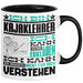 Kajaklehrer Geschenk Kaffee-Tasse Geschenkidee für Kajaklehrer Ich Bin Kajaklehrer Ich Kann Es Dir Erklären Jedoch Nicht Für Dich Verstehen Spruch Lustig Schwarz Trendation