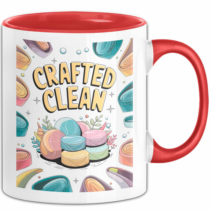 Seifenmacher Tasse Geschenk Lustige Geschenkidee Spruch Für Handgemachte Kreative Rot Trendation