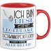 Schwimmsportlerin Tasse Geschenk Ich Bin Diese Eine Legendäre Schwimmsportlerin Von Der Alle Reden Geschenkidee Geburtstag Weihnachten Rot Trendation