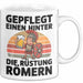 Bierliebhaber Biertrinker Faultier Tasse Geschenk Lustige Geschenkidee Spruch Gepflegt Einen Hinter Die Rüstung Römern Weiß Trendation