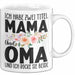 Oma Tasse Geschen Ich Habe 2 Title Mama Und Oma Und Ich Rocke Sie Beide Muttertag Geschenkidee Weiß Trendation