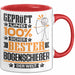 Bogenschießer Geschenk Lustiger Spruch für Bogenschießer Geschenkidee Bester Bogenschießer Der Welt Rot Trendation