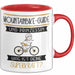 Mountainbike-Guide Und Prinzessin Tasse Geschenk Für Eine Mountainbike-Guide Geburtstag Was Ist Deine Superkraft Rot Trendation