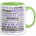 Lustige Tasse Geschenk Tochter Verrückter Vater Witziger Spruch Grün Trendation