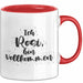 Rosi Tasse Ich Rosi, Bin Vollkommen Geschenk Rot Trendation