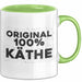 Kaethe Tasse Original 100% Kaethe Geschenk Grün Trendation