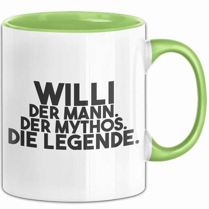 Willi Tasse Willi – Der Mann. Der Mythos. Die Legende. Geschenk