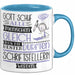 Schriftstellerin Geschenk Becher Tasse Gott Schuf Alle Menschen Gleich Nur Die Besten Durfeten Schriftstellerin Werden Geschenkidee Lustig Blau Trendation
