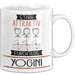 Yogini Tasse Geschenk Becher Stark Attraktiv Furchtlos Yogini Lustige Geschenkidee Weiß Trendation