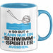 Schwimmsportler Geschenk Tasse So Gut Kann Nur Ein Schwimmsportler Aussehen Geschenkidee Kaffee-Becher Blau Trendation