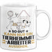 Tierheimmitarbeiter Geschenk Tasse So Gut Kann Nur Ein Tierheimmitarbeiter Aussehen Geschenkidee Kaffee-Becher Weiß Trendation