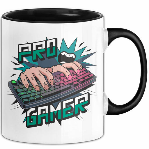 Pro Gamer Tasse Geschenkidee für Gaming Süchtige Trendation