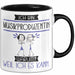 Musikproduzentin Tasse Geschenk Ich Bin Musikproduzentin Warum Weil Ich Es Kann Geschenkidee Geburtstag Trendation