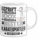 Karatesportler Geschenk Lustiger Spruch für Karatesportler Geschenkidee Bester Karatesportler Der Welt Weiß Trendation
