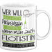 Flötistin Tasse Geschenk Spruch Wer Will Schon Prinzessin Sein Wenn Man Auch Flötistin Sein Kann Weiß Trendation