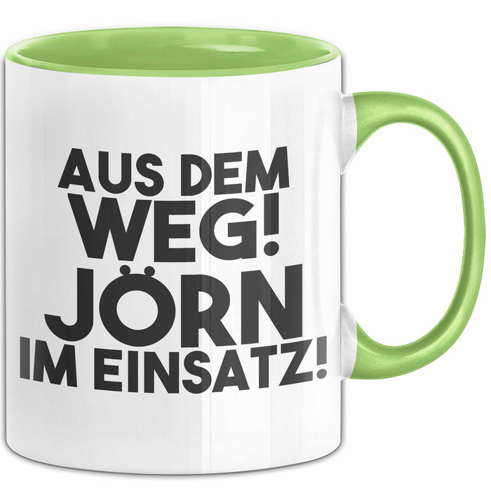 Joern Tasse Aus Dem Weg! Joern Im Einsatz! Geschenk