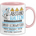 Singer-Songwriterin Tasse Geschenk Lustig Abstand Halten Hochleistungs-Singer-Songwriterin Mit Drang Zur Perfektion Bei Der Arbeit Rosa Trendation